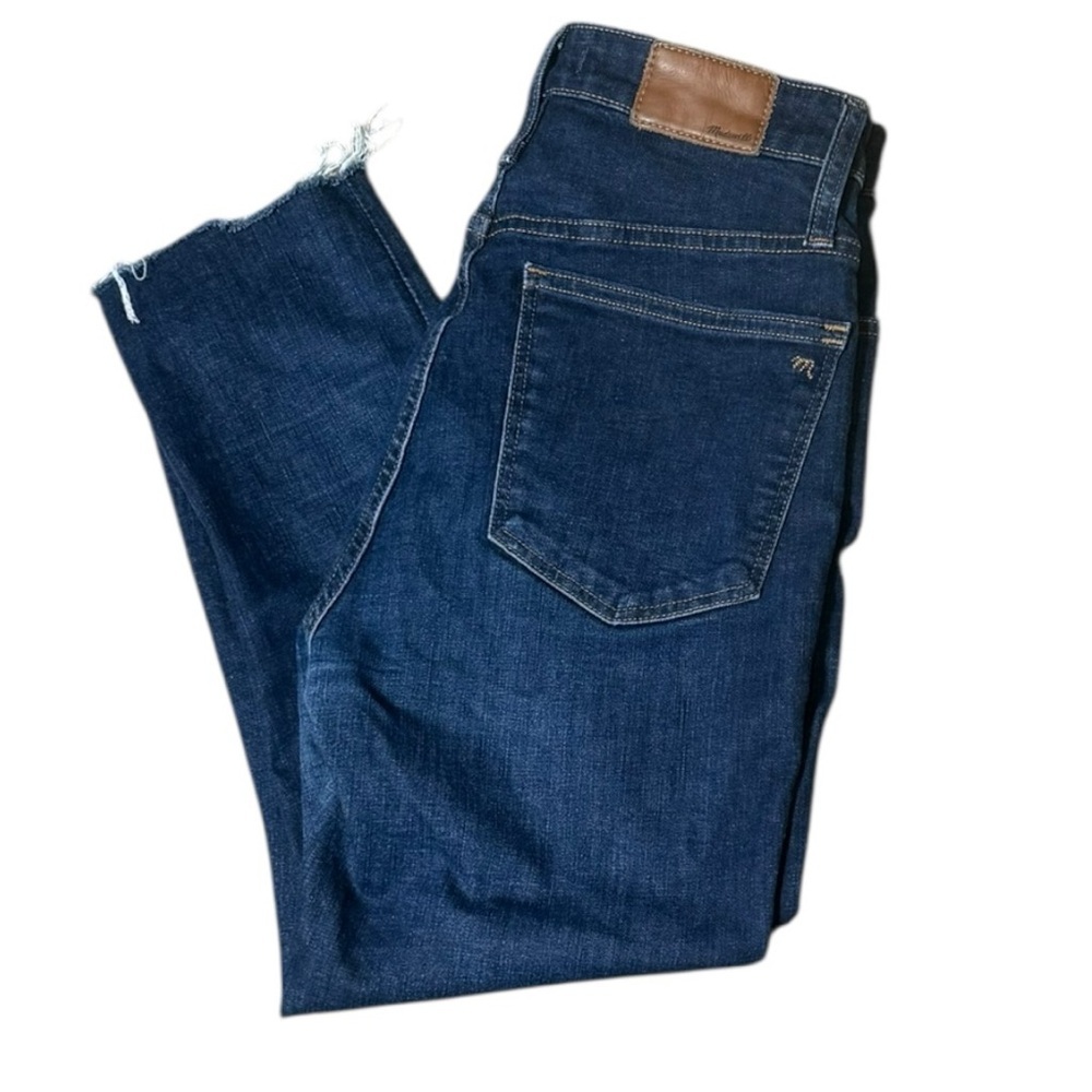 Madewell High-Rise Skinny Crop Blue Jeans Size 29
